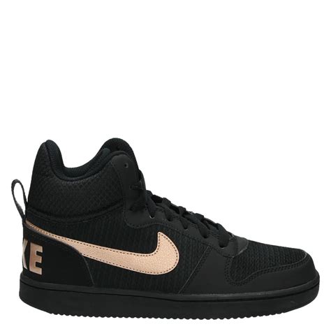 zwarte hoge sneakers dames nike|nike dames sneakers zwart.